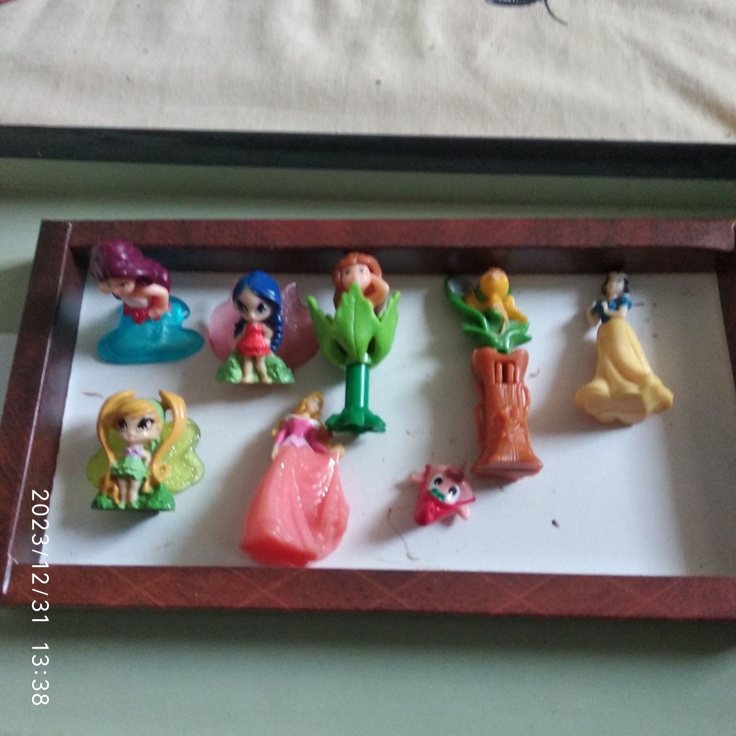 Детские игрушки, наборы маленьких кукол по 8 шт - 1 набор