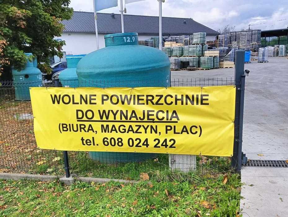 Wynajmę biuro/magazyn/wiata