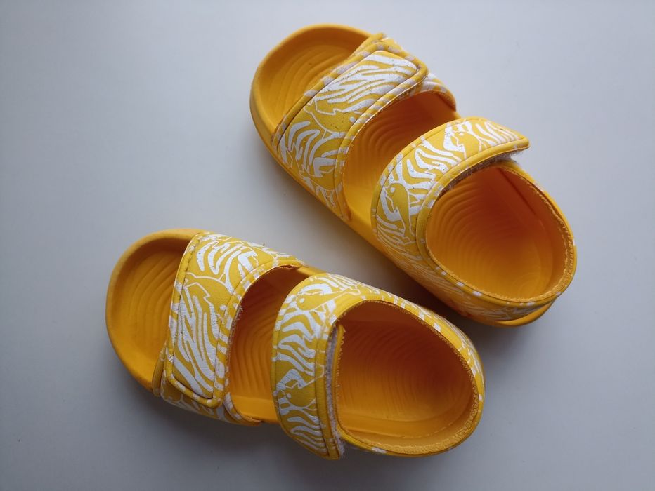 Тапки резинові дитячі 23 - 24 розмір, шльопки, шльопанці дитячі, взутт