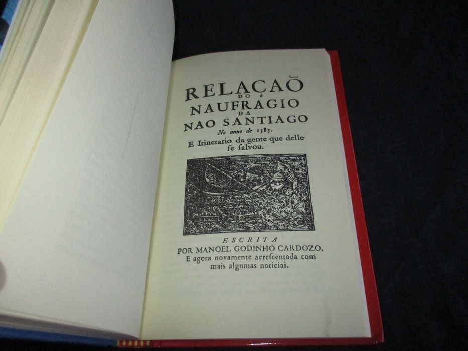 Livro História Trágico-marítima Bernardo Gomes de Brito