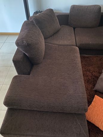 Sofa com Chaisse longue