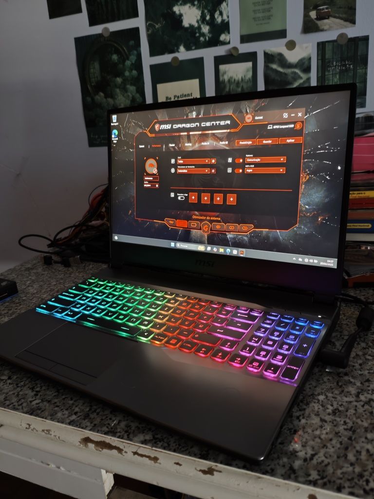 PC gamer i7 9750H Gtx 1660ti 16GB TECLADO RGB por tecla com caixa!
100