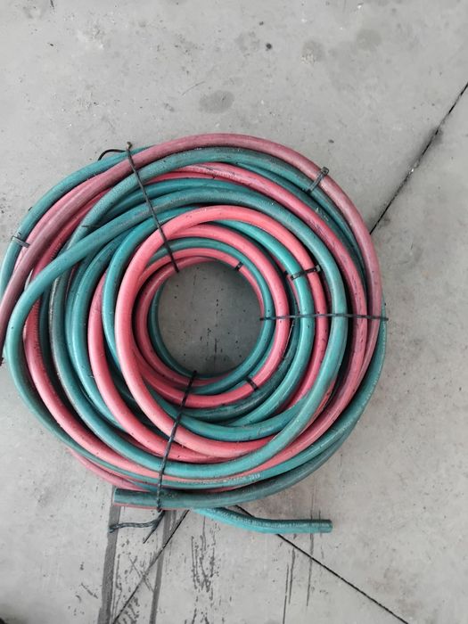 Wąż spawalniczy 20-25 mb dual tlen acetylen niebieski czerwony