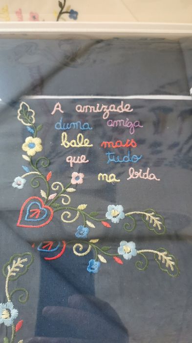 Lençóis de casal lenço dos namorados