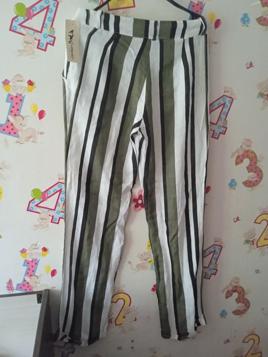 Штани жіночі з льону