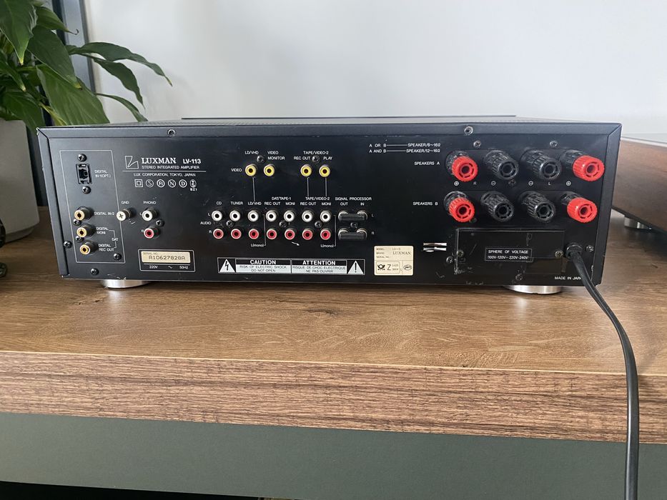 Luxman LV-113 po przegladzie