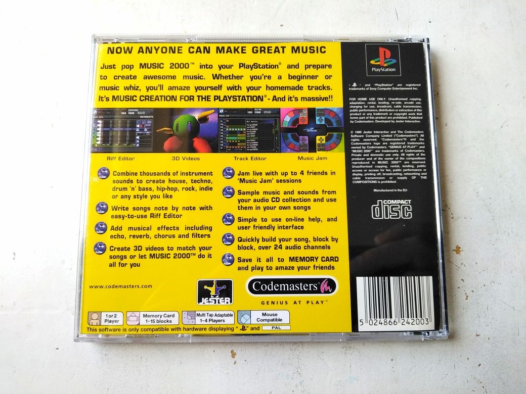 Music 2000 (PSX /PS1)