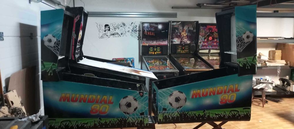 Restauro e manutenção  flippers Pinball