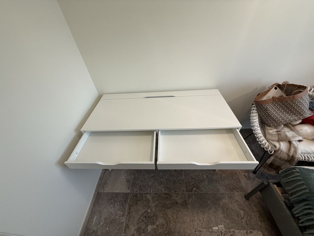 Biurko białe ALEX Ikea