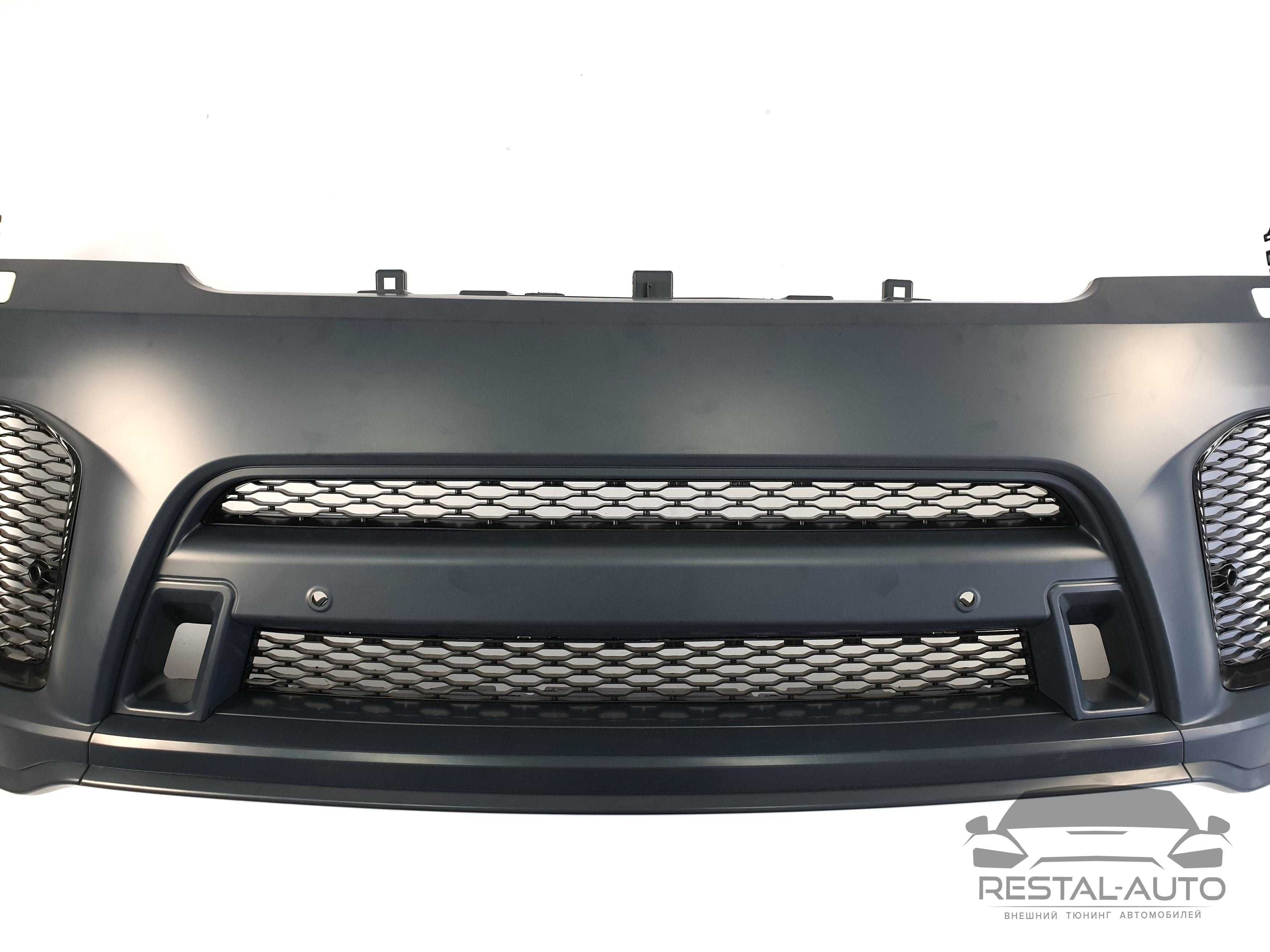 Передний бампер на Range Rover Sport 17-21 год  SVR бампер land rover