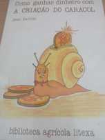 vendo livro  Como ganhar dinheiro com a criação do caracol
