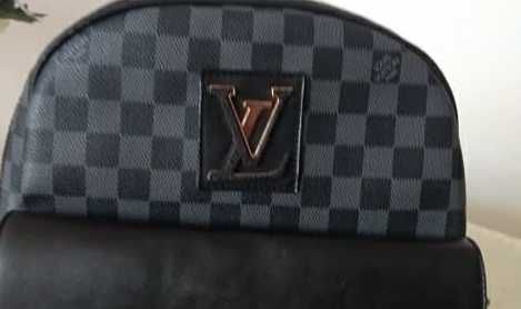 Ekskluzywny Plecak Louis Vuitton w Stylu Damier