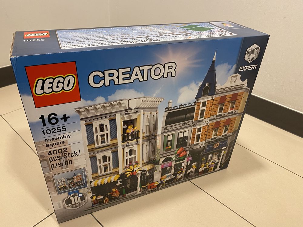 Lego Creator Expert 10255 Plac Zgromadzeń NOWY modular kamienica