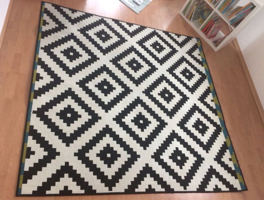 Dwa piekne zadbane dywany ikea lappljung i kolorowy 200cm