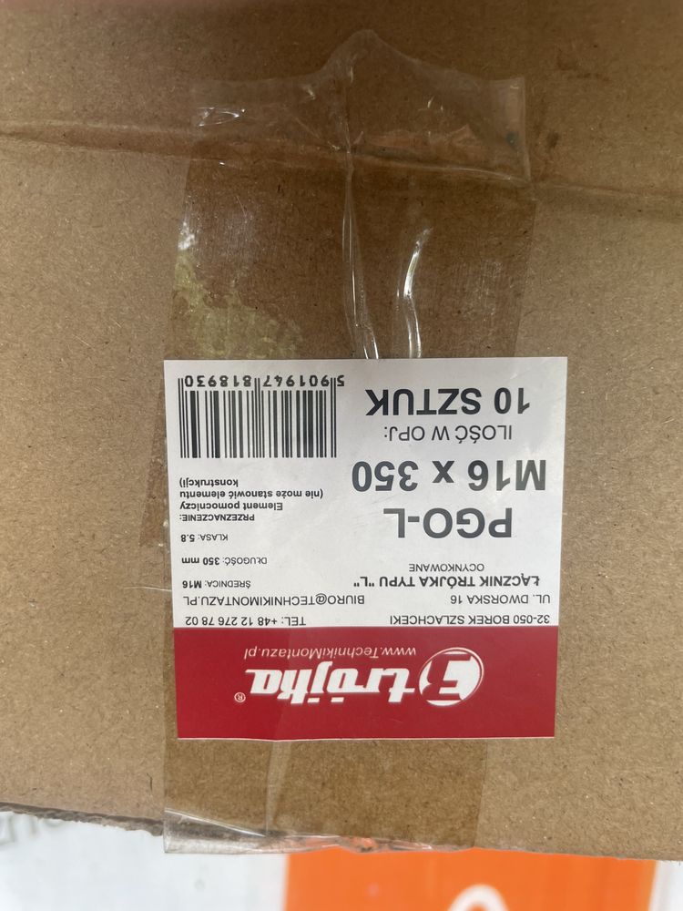 Kotew murłaty M16x350