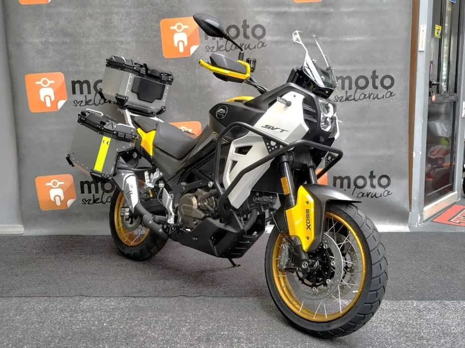 QJMOTOR SVT 650X 3xKUFRY | gratis transport przegląd | gmole, grzana kanapa, manetki QJ