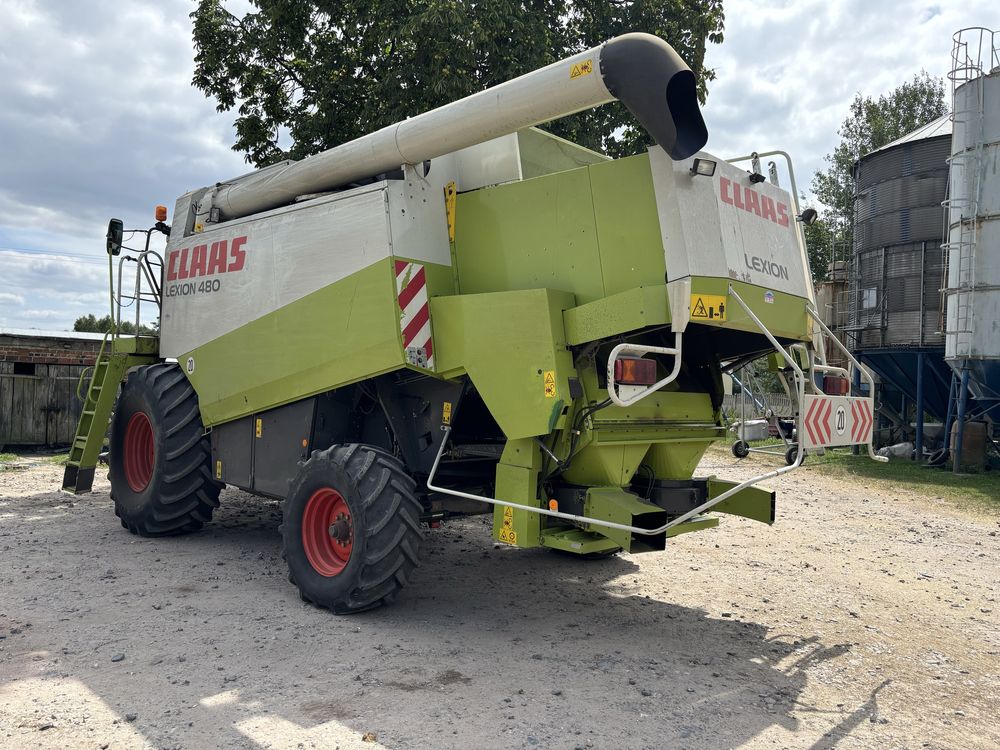 Claas Lexion 480 APS w oryginale z Niemiec prywatny John Deere WTS