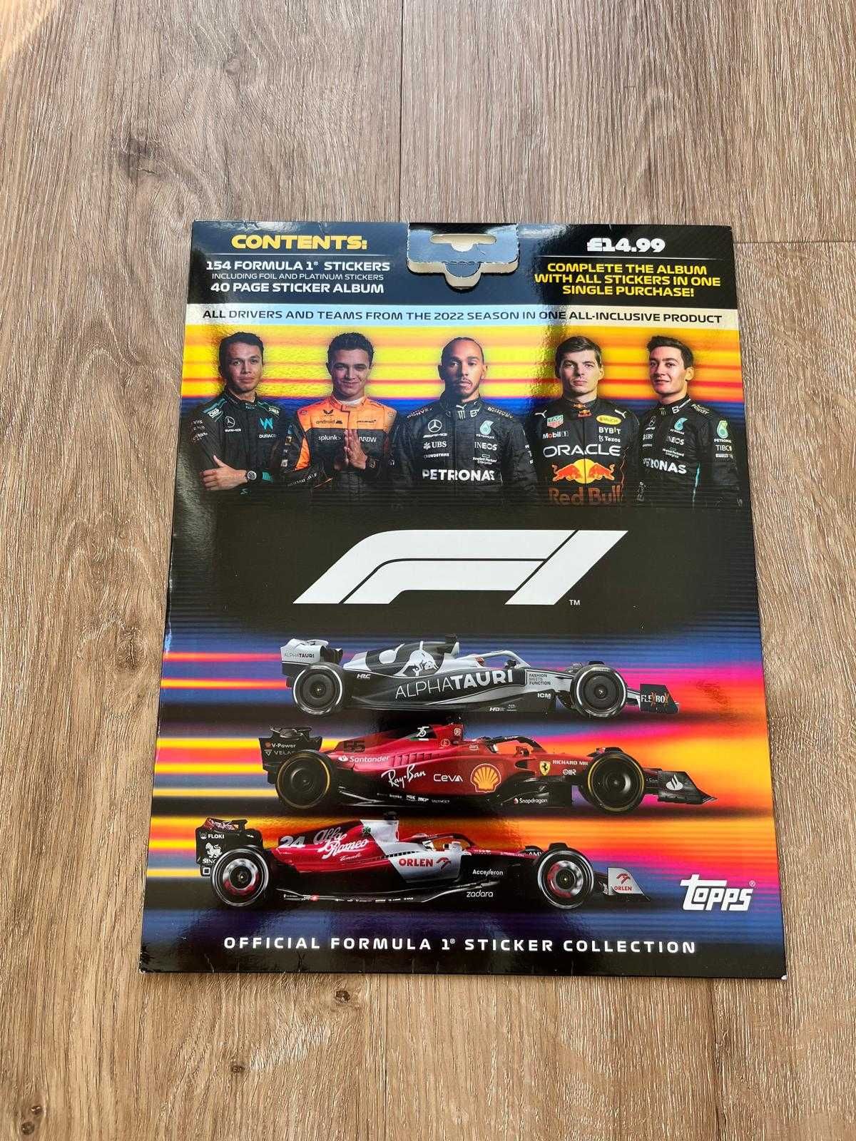F1 Turbo Attax 2022 + F1 Complete sticker collection