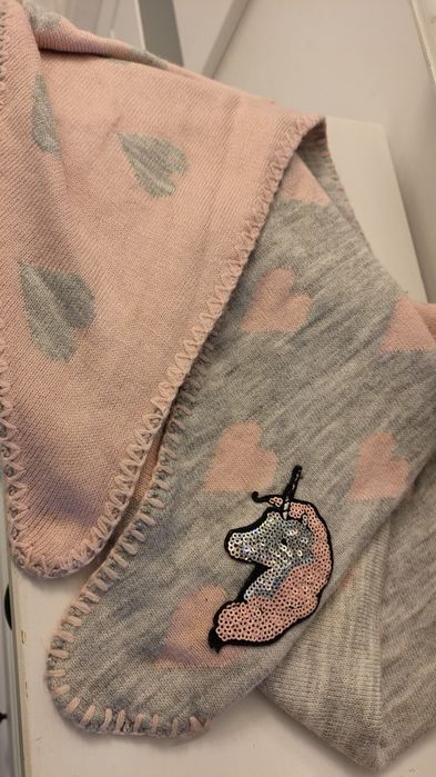 Czapka i getry Mała Mi i chusta 116/122