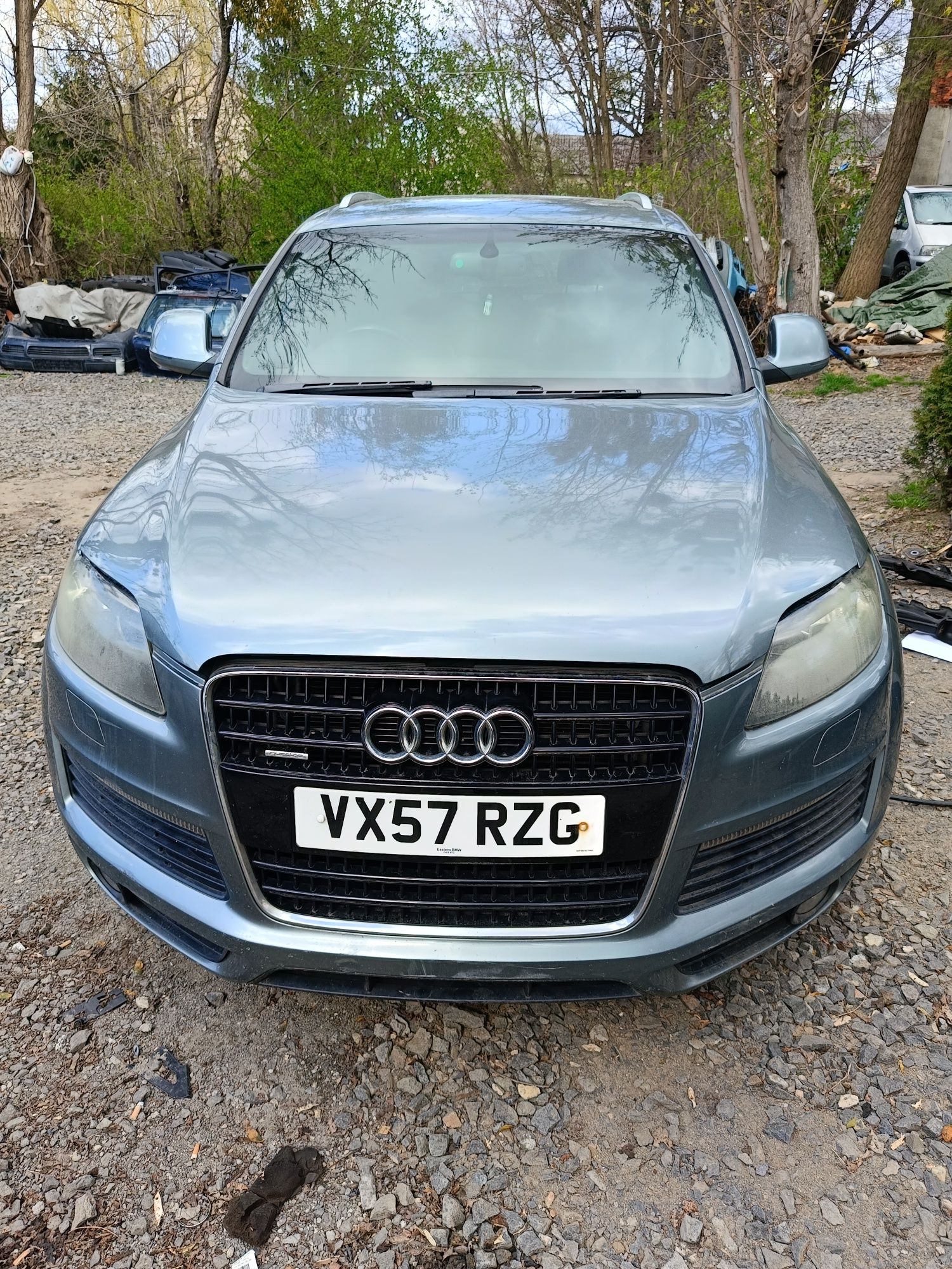 Kompletny przód audi Q7 4l