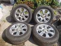 Felgi aluminiowe  niemieckie do Renault Scenic z oponami
