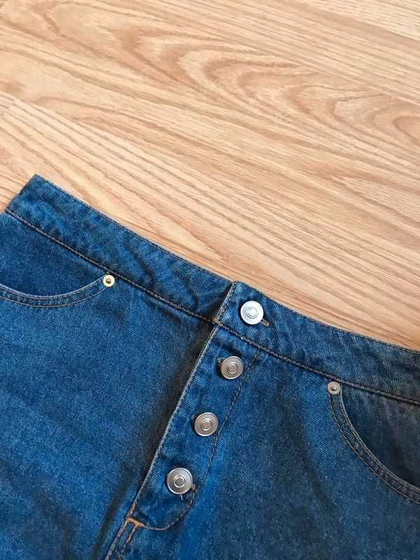 Krótka mini spódniczka  jeansowa Forever 21 na lato wiosnę 38 M