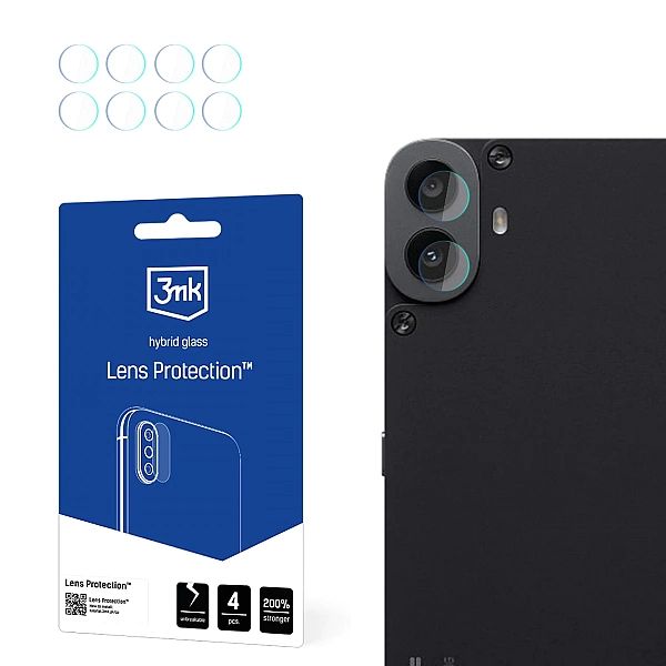 Szkło hybrydowe na obiektyw aparatu 3mk Lens Protection na Nothing CMF