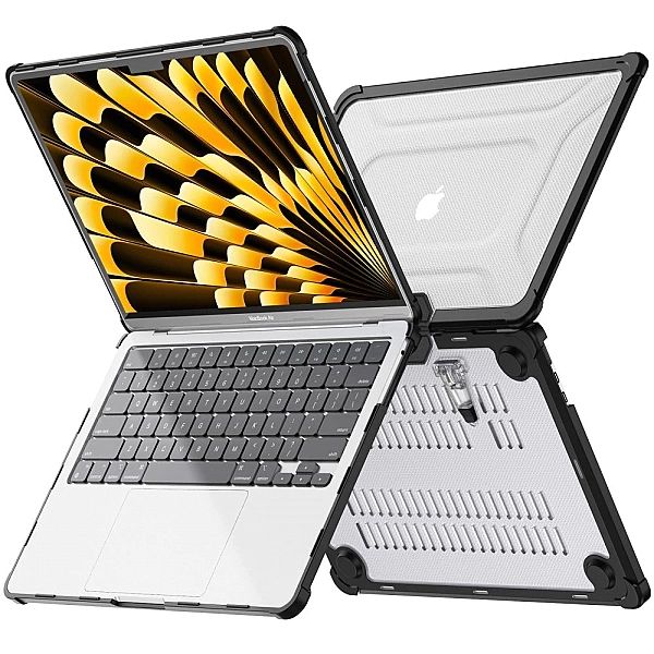 Etui Tech-Protect SmartShell Pro na MacBook Air 13" 2023, 2025 M2 / M3