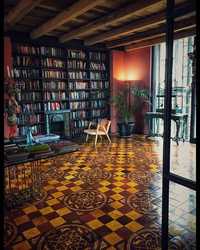 Библиотека 1500 книг студии офиса лофта дома квартиры