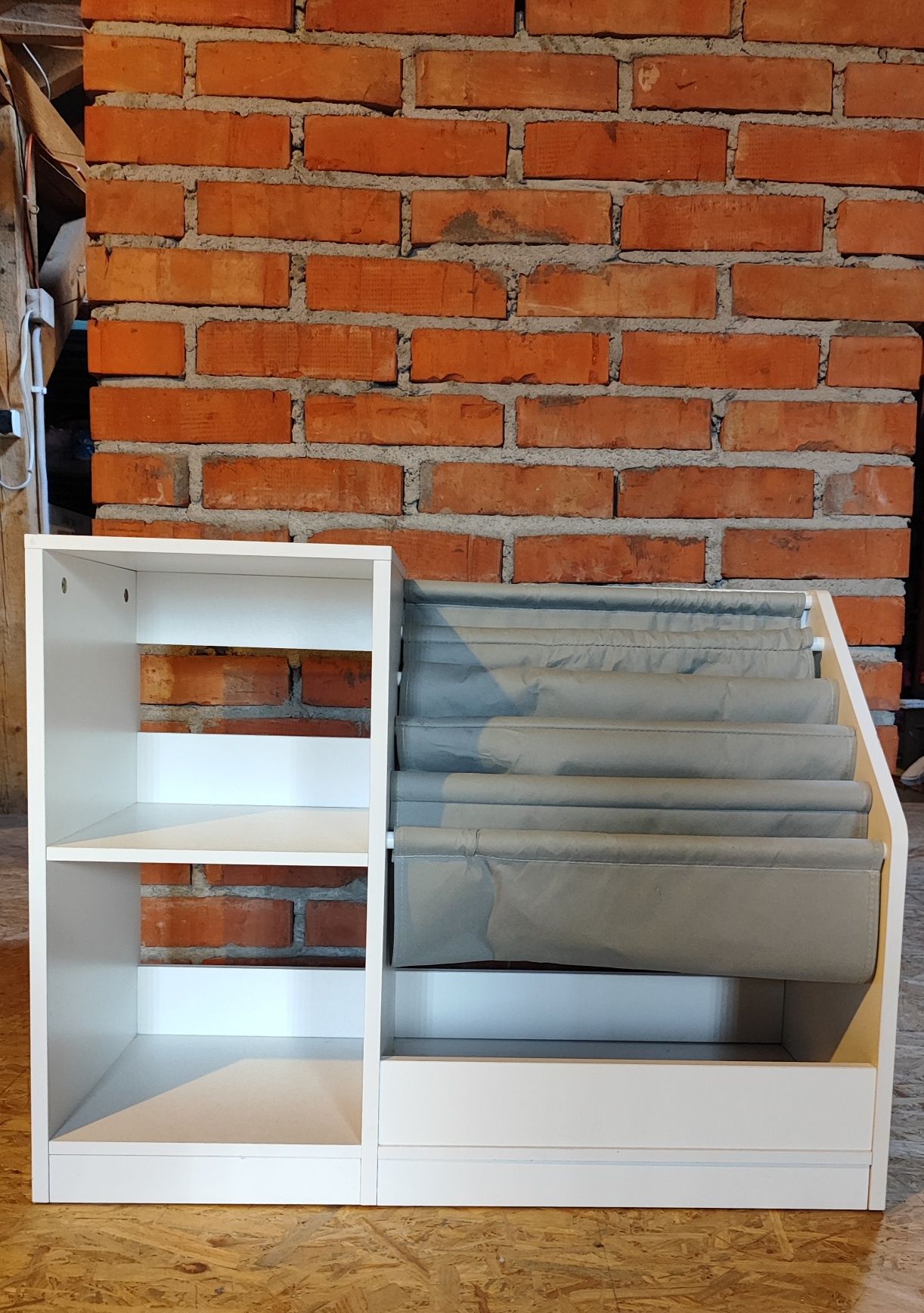 Półka regał na zabawki biblioteczka