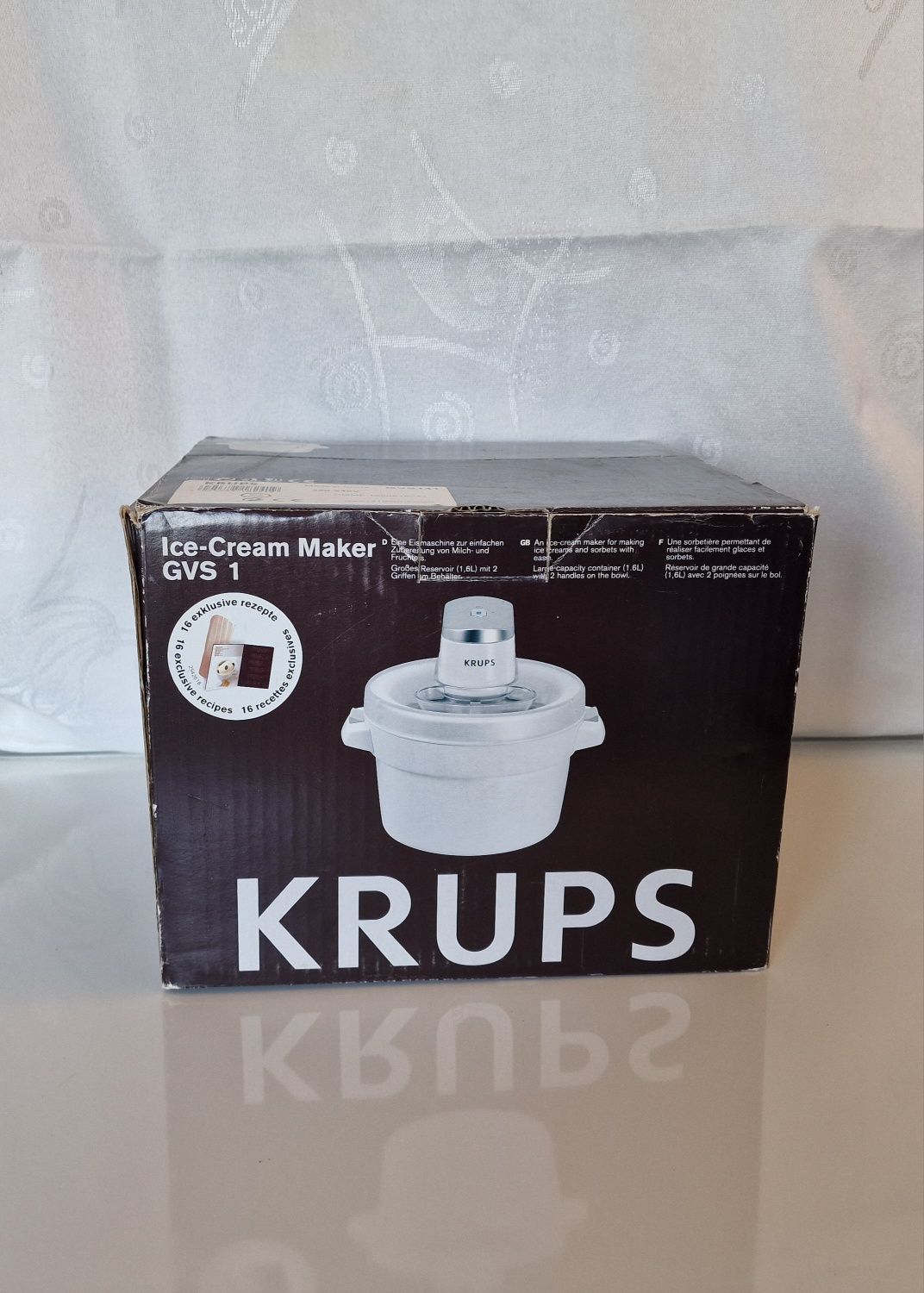 Máquina de fazer gelados Krups