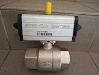 Zawór kulowy 1-1/2" z siłownikiem OMAL DG101H008