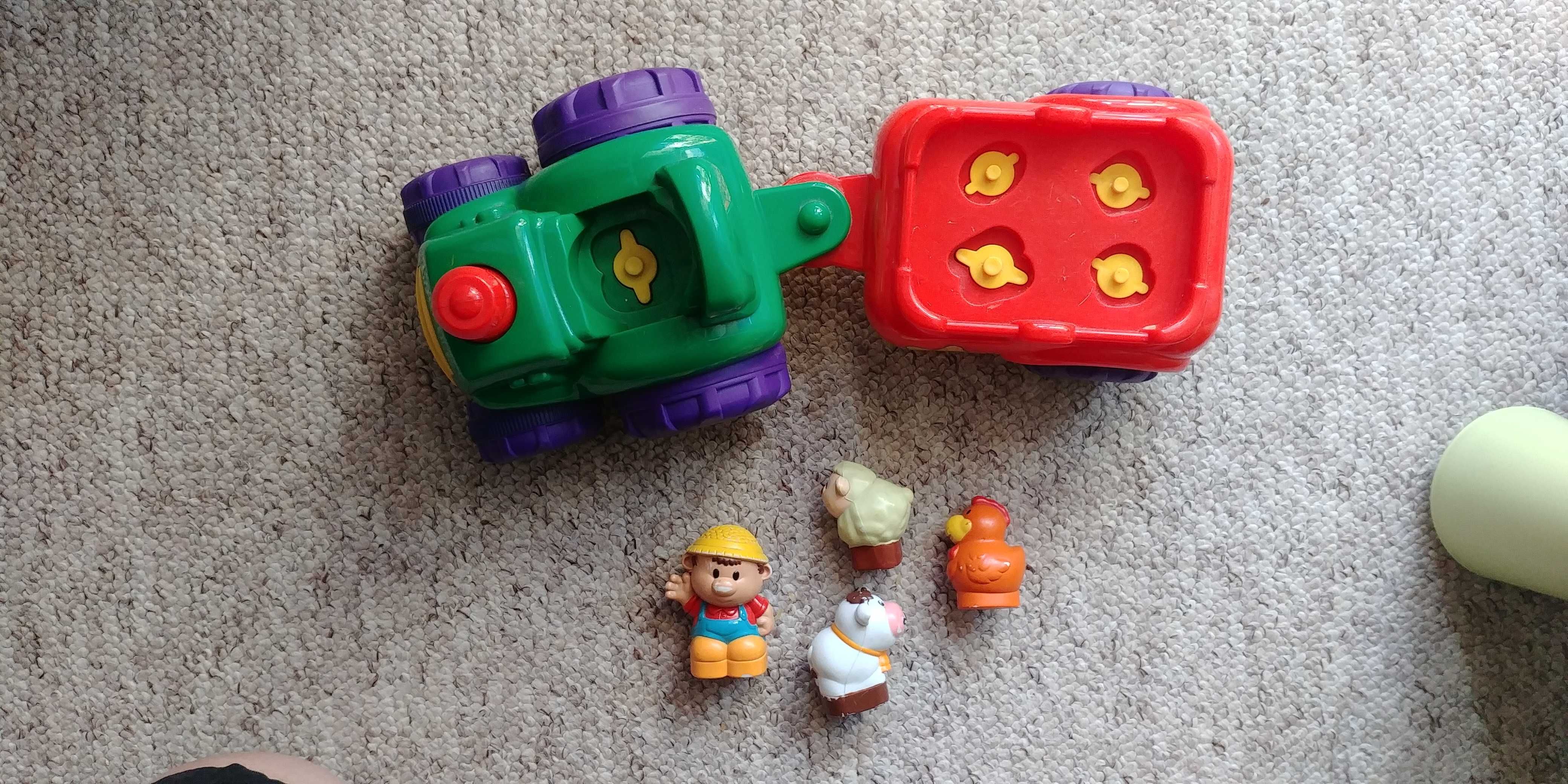 Smiki, muzyczny traktor ze zwierzętami, zabawka interaktywna