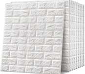 Panele Cegła Tapeta 3D Samoprzylepna 70x77 – Zestawy 10 sztuk - 5,4m2