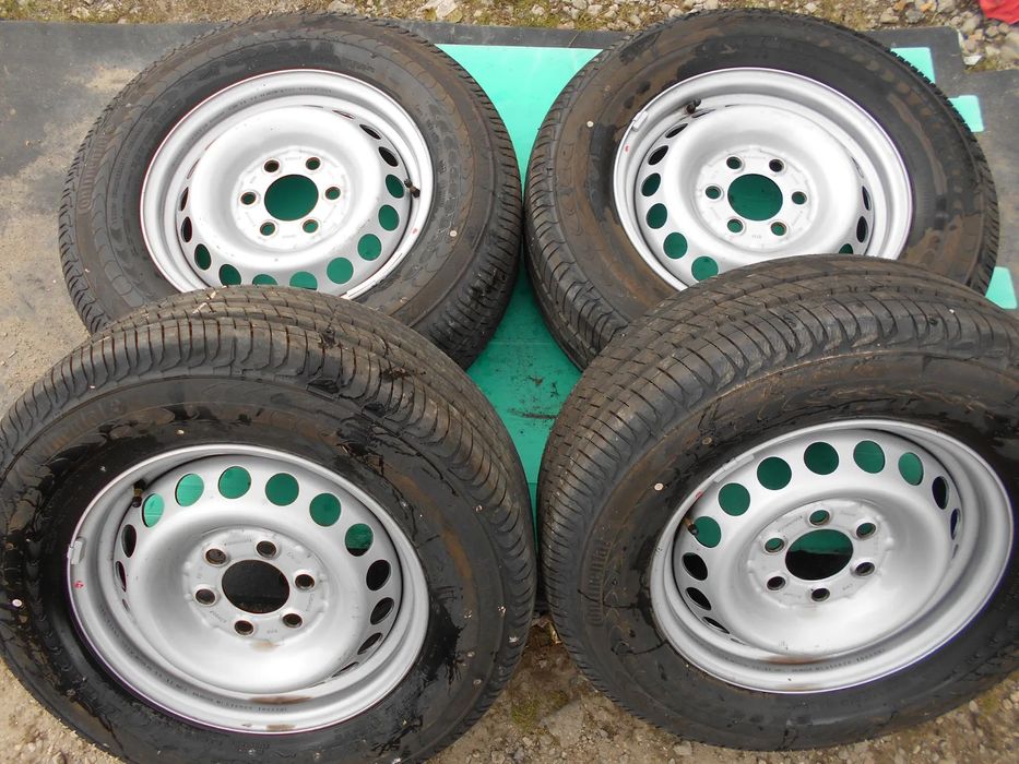KOŁA OPONY LATO  FELGI STALOWE MERCEDES SPRINTER A0014019202 VW CRAFTER