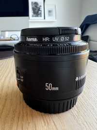 Lente Canon EF 50mm f/1.8 STM como nova