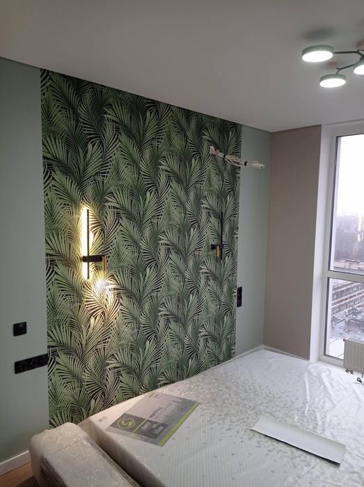 Малярные роботы, Поклейка шпалер, Покраска обоев, Шпаклёвка, Ремонт