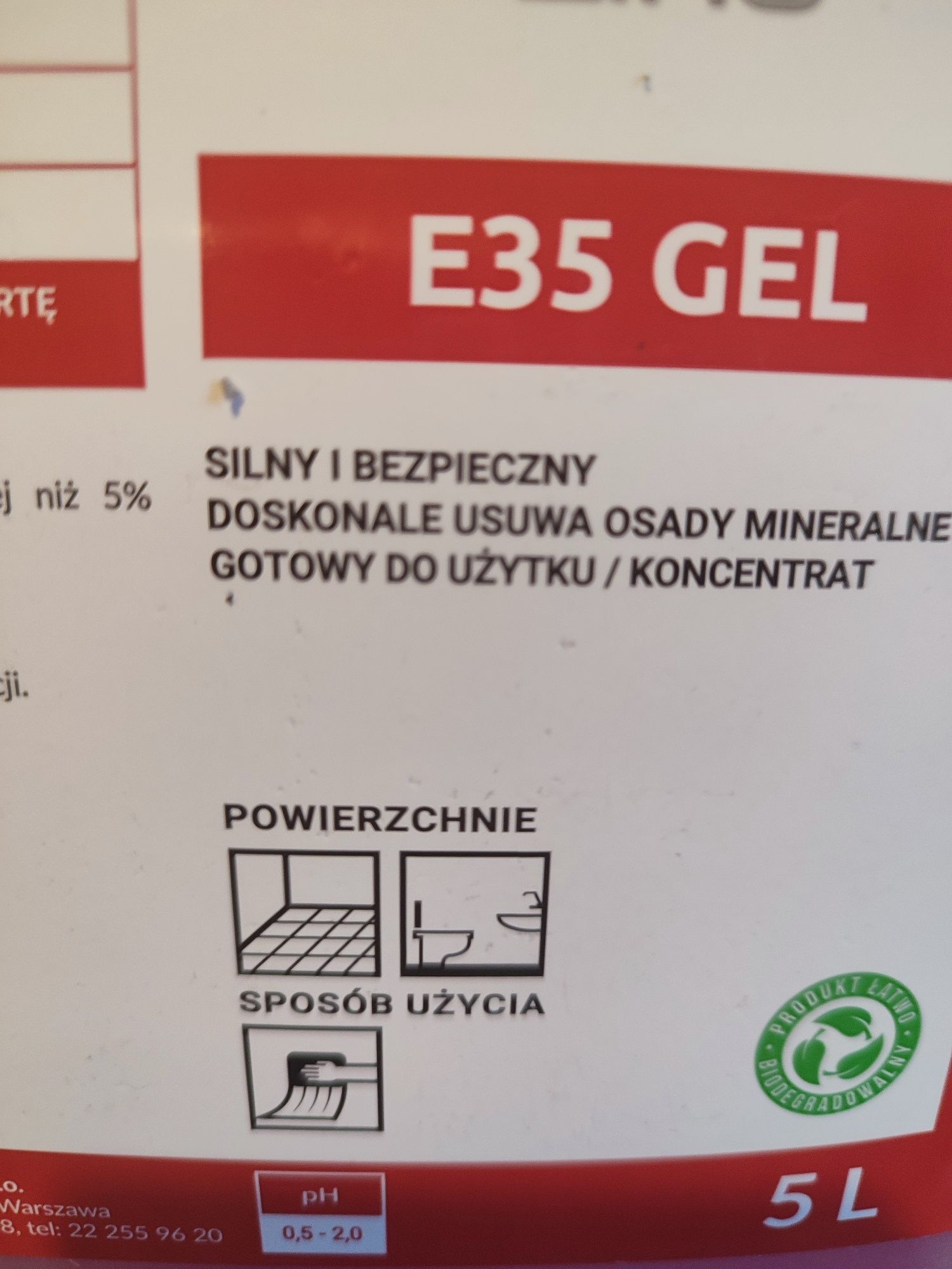 Antybakteryjny żel do mycia sanitariatów 5L Swish