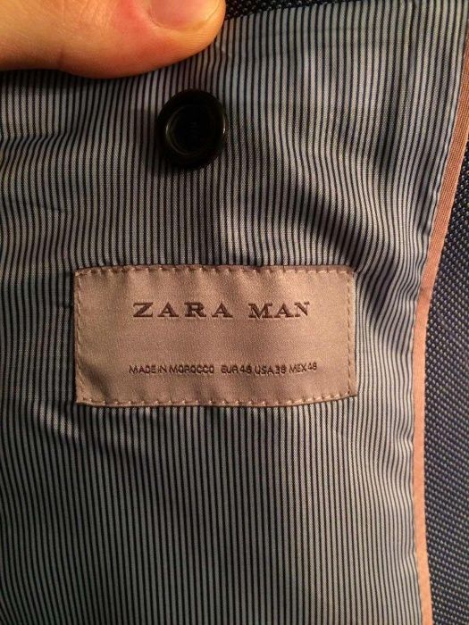 Чоловічий костюм Zara