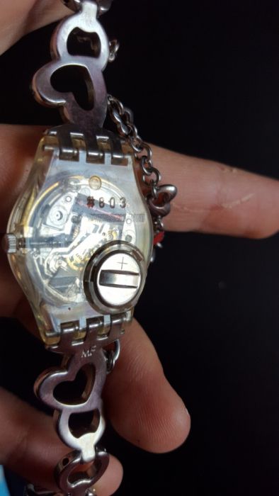 Relógio Swatch coração