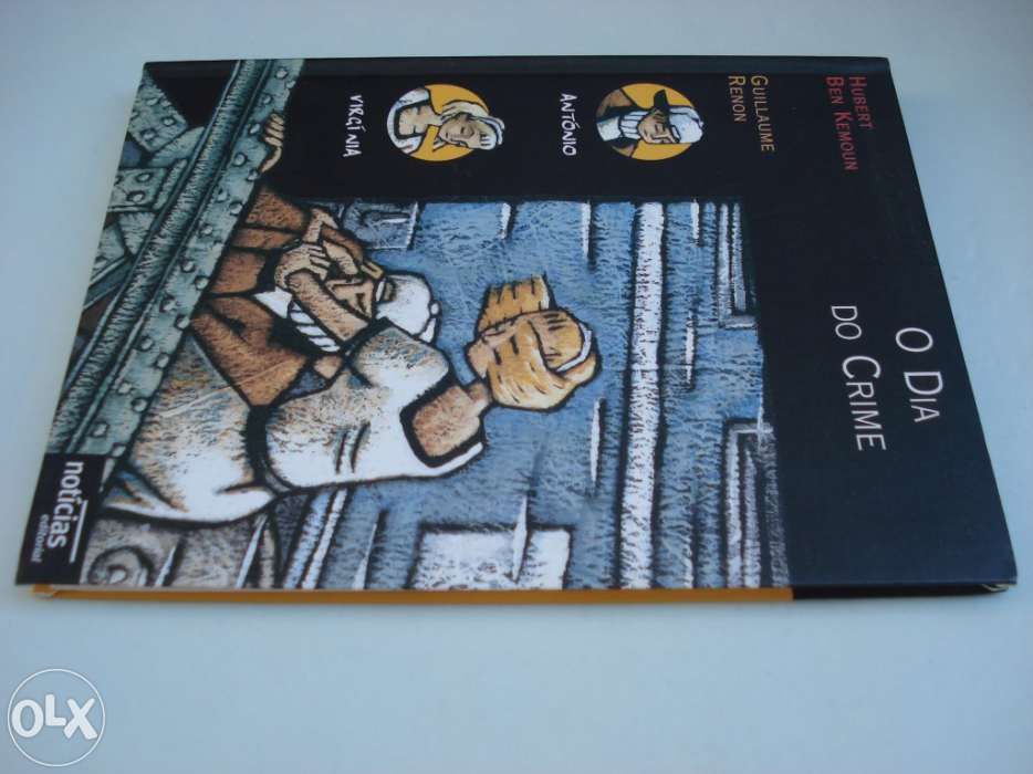 10Livro - Hubert Ben Kemoun - "O Dia Do Crime" (1999)