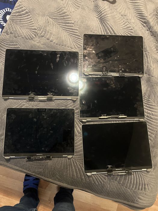 Matryce na czesci uszkodzone MacBook a1990 a1706 a1708