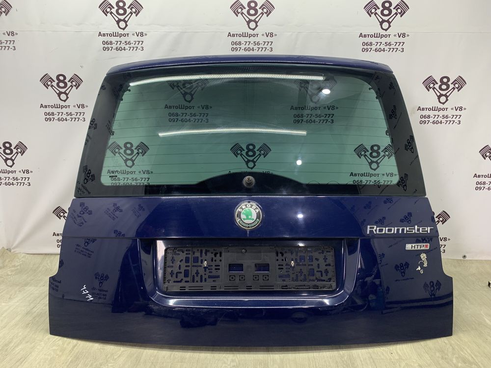 Ляда Skoda Roomster кришка багажника Шкода Румстер кляпа