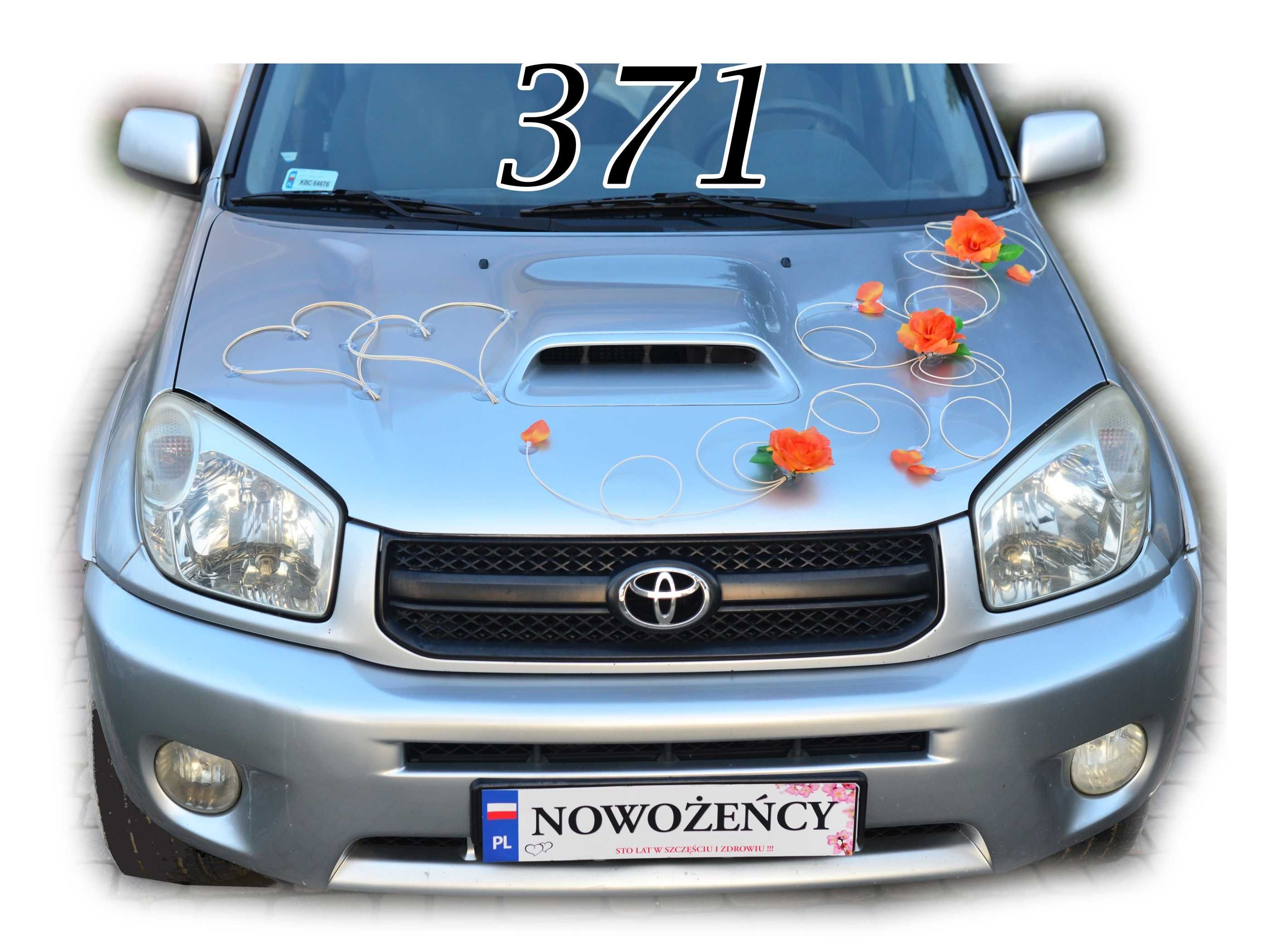 TYLKO U NAS herbaciane róże Dekoracja na samochód auto Nr 371