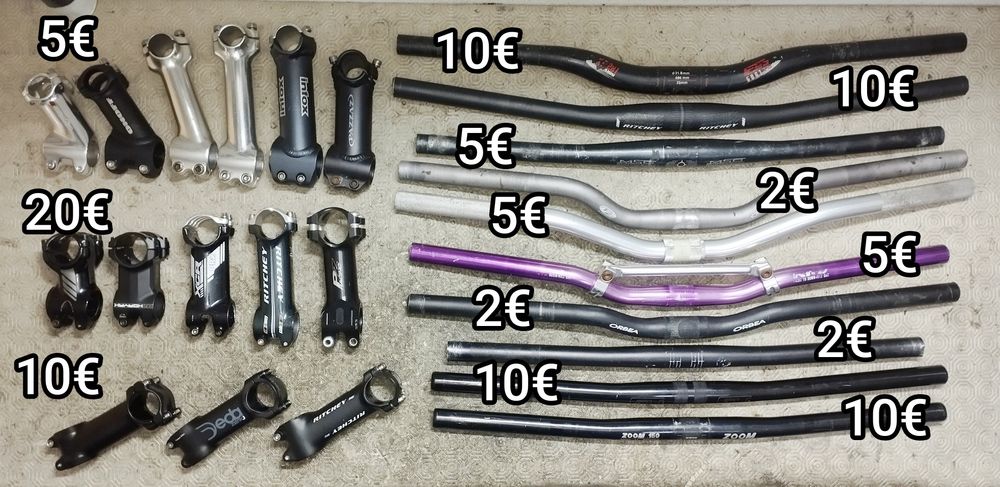 SKOTCH’s Bikes Garage... Peças, pecinhas e um monte de parafusos!!!