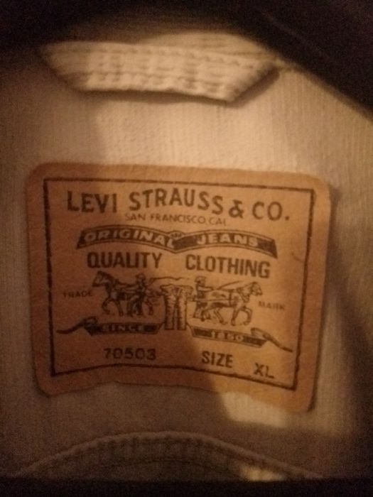 Blusão Levi's Strauss & Co em bombazine