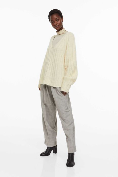 Светр альпака H&M Premium alpaca S