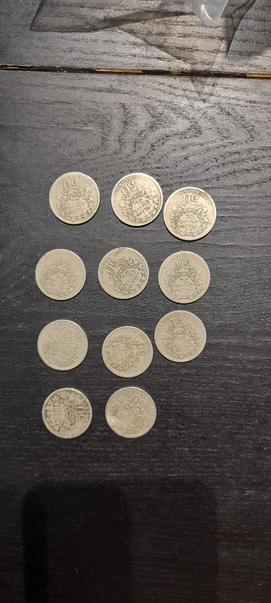 Moedas 50centavos 1927,28,29,30,31