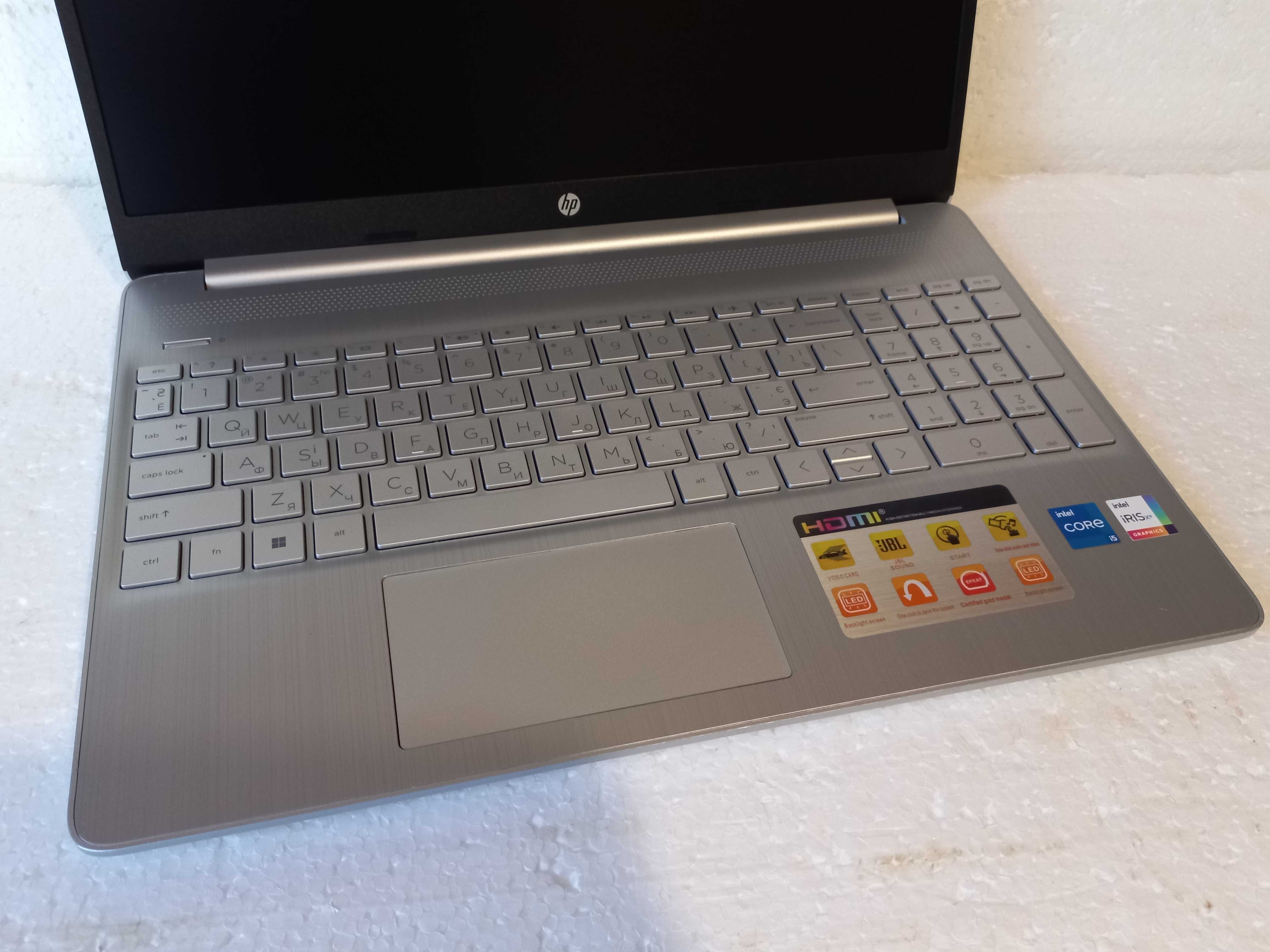 Игровой СВЕЖАК! HP Laptop 15 + (Core i5 11" го покол) + 16 RAM + ИДЕАЛ