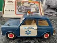 Austin mini da policia com fricção Pepe vintage